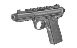 Ruger Mark IV 22/45 Tactical pistol 22 LR 4.4 inch threaded barrel black