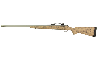 Ruger Hawkeye FTW Hunter 57155 rifle .300 Win Mag 24-inch threaded stainless barrel HS Precision tan-black stock