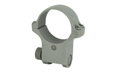 Ruger extra-high steel scope ring single matte stainless