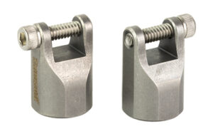Samson Swivel Stud QD Adapter 2-Pack, silver adapters for swivel studs