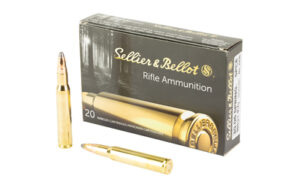 Sellier & Bellot SB3006C .30-06 Springfield 150 gr SPCE ammunition box, 20 rounds