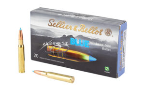 Sellier & Bellot eXergy Blue .30-06 180gr boxed rifle ammunition