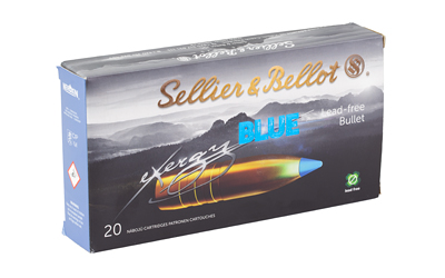 Sellier & Bellot eXergy Blue .30-06 180gr boxed rifle ammunition