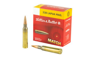 Sellier & Bellot .338 Lapua Magnum 300gr HPBT 10rd box product image