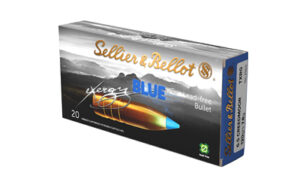 Sellier & Bellot eXergy Blue 6.5 Creedmoor 120 gr ammunition box - 20 rounds