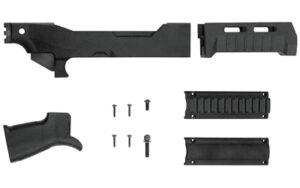 SB Tactical SB22 Takedown Kit chassis for Ruger 10/22 in black with Reptilia CQG grip