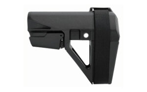 SB Tactical SBA5 5-position adjustable pistol stabilizing brace in black