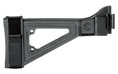 SB Tactical SBTi side-folding pistol stabilizing brace in black for B&T APC and HK UMP