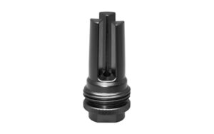 Silencer Co ASR 3-prong flash hider 9mm 1/2x28 black steel
