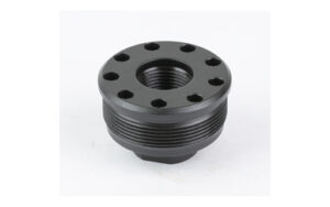 SilencerCo Alpha direct thread mount 1/2x28 black stainless adapter