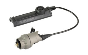 SureFire DS-SR07 tan Scoutlight remote switch assembly with 7-inch remote cable