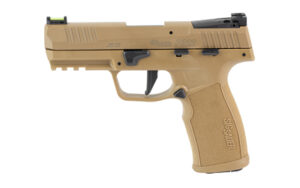 Sig Sauer P322 .22 LR 4 inch coyote optic-ready pistol with fiber optic sights