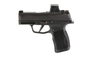 Sig Sauer P365X Romeo-X 9mm pistol, 3.1 inch barrel, Romeo-X optic installed, black