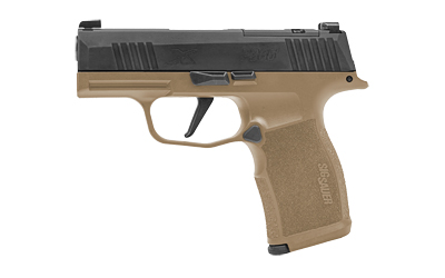 Sig Sauer P365X PST 9mm coyote tan frame black slide 3.1in