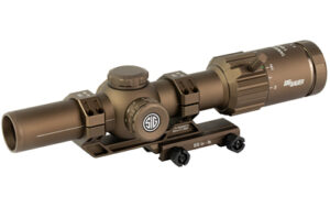 Sig Sauer Tango-MSR 1-6x24 30mm LPVO in Coyote Tan with illuminated MSR BDC-6 reticle and ALPHA-MSR mount