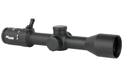 SIG SAUER Whiskey6 3-18x44mm riflescope, 30mm tube, MOA Milling Hunter 2.0 reticle, black