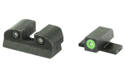 Sig Sauer XRAY3 day/night tritium sight set #6 green front #8 rear black steel