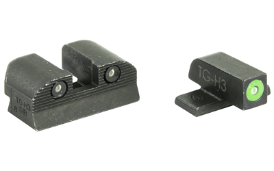 Sig Sauer XRAY3 day/night tritium sight set #6 green front #8 rear black steel