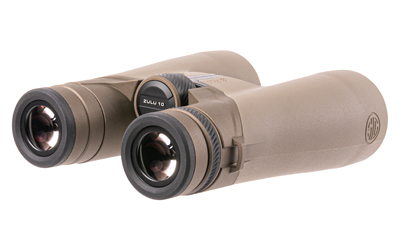 Sig Sauer ZULU10 HDX 10x50 binoculars front view with rubber armor