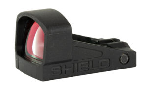 Shield Sights SMSc Mini Sight Glass Edition 8 MOA red dot sight in black