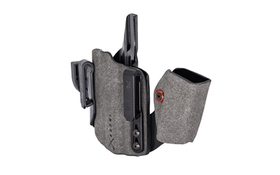 Safariland INCOG-X IWB holster for Sig P320, black and gray, right hand with magazine caddy