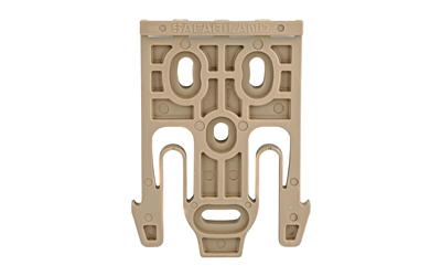 Safariland SL 6004-19 QLS locking fork holster mount Flat Dark Earth polymer