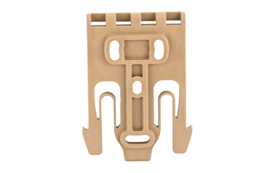 Safariland 6004-19 QLS Locking Fork holster mount in Coyote polymer
