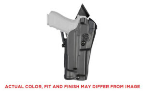 Safariland 6390RDS ALS mid-ride Level I retention holster for Glock 17 MOS with light, black