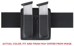 Safariland Model 73 open-top double magazine pouch in STX Tactical black