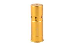Sightmark 12 Gauge Laser Boresight brass chamber mount with black laser housing and carrying case
