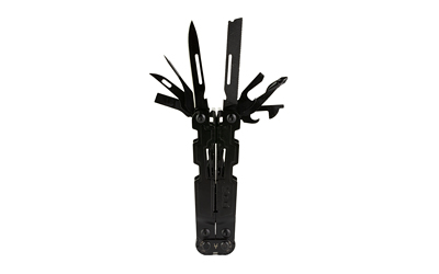 SOG PowerAccess multi-tool in black, 18 tools, closed at 4.1 inches