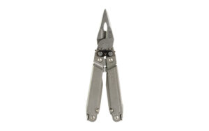 SOG PowerAccess Assist MT multi-tool in stonewash finish with nylon sheath