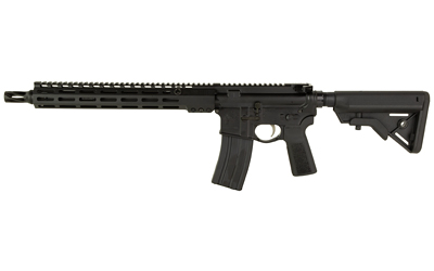 Sons of Liberty Gun Works SCALPER 13.9 inch pinned barrel 5.56 NATO rifle in black, right-side view