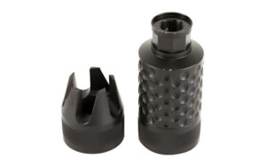Spikes Tactical Barking Spider2 muzzle brake 5.56 black nitride 4140 chromoly 1/2-28 threads 3.75 in OAL