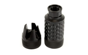 Spikes Tactical Barking Spider2 muzzle brake black nitride 5/8x24 for .308 3.75 inch