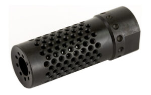 Spikes Tactical Dynacomp Extreme muzzle brake for .308 Win in black, 5/8x24 threads, 2.25 inch OAL