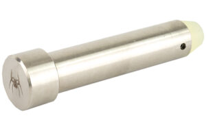 Spikes Tactical ST-9X 9mm heavy buffer in silver stainless steel finish