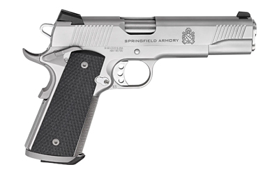 Springfield Armory 1911 TRP .45 ACP 5-inch stainless pistol with black G10 grips
