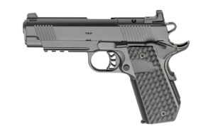 Springfield Armory 1911 TRP AOS .45 ACP 4.25 in Black Cerakote pistol with VZ Hydra G10 grips