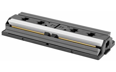 Spyderco Tri-Angle Sharpmaker 204MF medium/fine 7-inch ceramic stones with black synthetic handle and polymer base