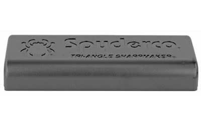 Spyderco Tri-Angle Sharpmaker 204MF medium/fine 7-inch ceramic stones with black synthetic handle and polymer base