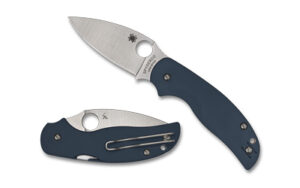 Spyderco Sage 5 CPM SPY27 3-inch folding knife cobalt blue G-10