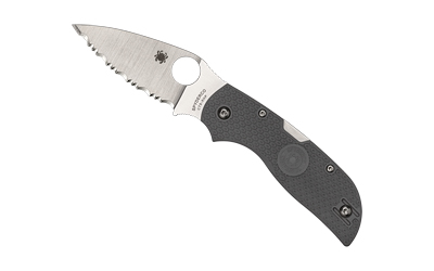 Spyderco Chaparral FRN folding knife, CTSXHP blade, gray handle, 2.8in size