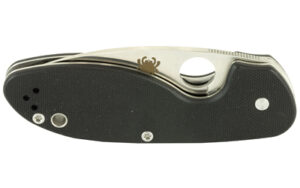 Spyderco Efficient C216GP folding knife 2.98 in 8Cr13MoV blade black G-10 handle