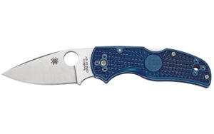 Spyderco Native 5 LTWT Dark Blue folding knife CPM-S110V 2.95"