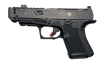 Shadow Systems CR920P War Poet sub-compact 9mm pistol black, optic-ready, compensated