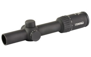 Steiner P4Xi 1-4x rifle scope with P3TR illuminated reticle and 30mm tube, black finish