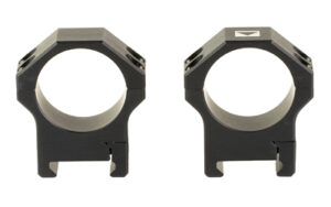 Steiner H Series lightweight 30mm medium Picatinny scope rings in black
