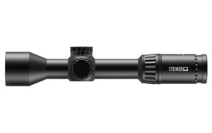 Steiner Optics H6Xi 2-12x42 STR-MIL FFP riflescope, matte black, 30mm tube
