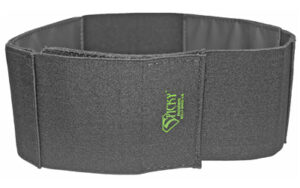 Sticky Holsters black large belly band with four accessory pockets